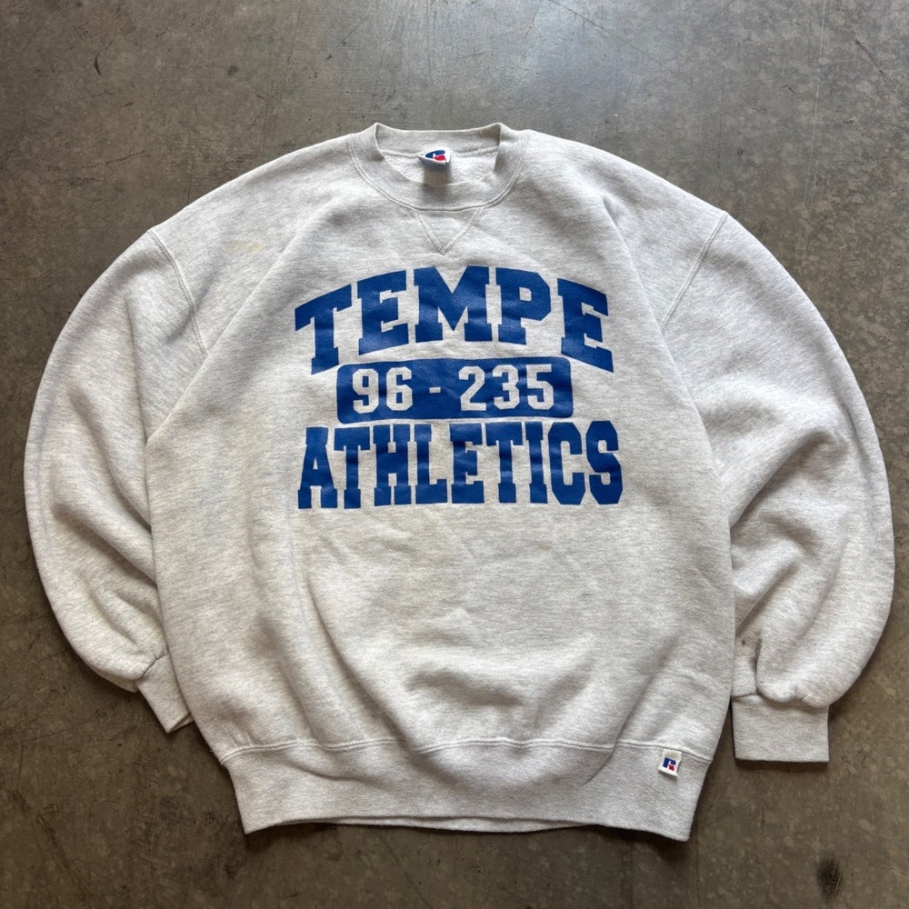 Vintage 90's Tempe Arizona Athletics Russell Athletics Crewneck Size XL